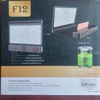 Ingranditore con 2 altoparlanti bluetooth