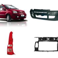 Fiat Panda paraurti parafango musata radiatore 03-