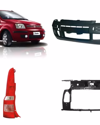 Fiat Panda paraurti parafango musata radiatore 03-