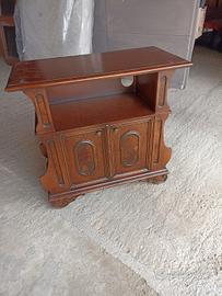 porta TV in legno 