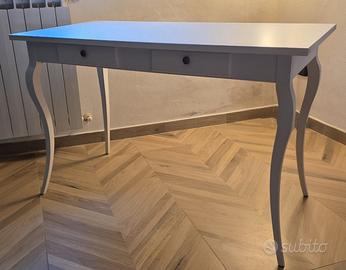 Scrivania Shabby Chic Bianca 120x60