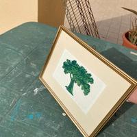 Serigrafia Mario Schifano “Albero” 131/150