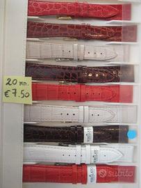 Cinturino 20mm in vera pelle