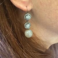 Orecchini vintage con pietre