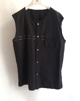 Gilet giubbino giubbotto leggero smanicato Versace