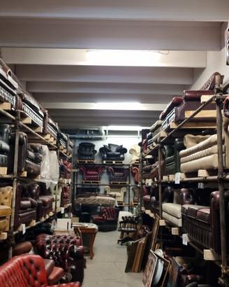 Chesterfield divani e poltrone originali inglesi