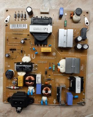 Scheda Alimentatore TV LG 43UK6200PLA