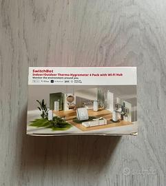SwitchBot Hub Igrometro e Termometro – 4 Pezzi