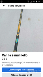 Canna e mulinello