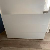 Comò + 2 comodini + specchio