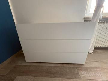 Comò + 2 comodini + specchio