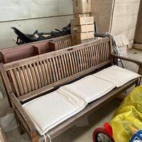 DIVANETTO IN LEGNO 3 POSTI