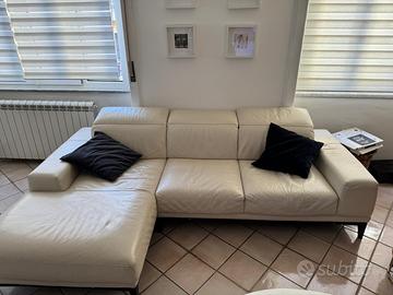 Divano in fior di pelle divani e divani