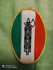 Toppa Fascio e Tricolore