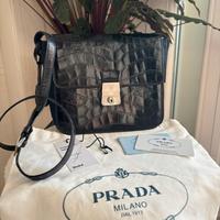 Borsa Prada ORIGINALE in coccodrillo