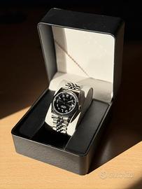 Seiko mod 36mm black/arabic- automatic-datejust