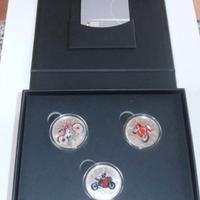 Trittico Ducati con monete d’argento