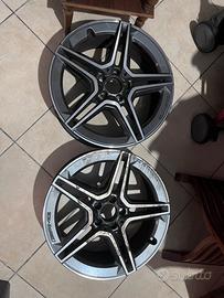 coppia cerchi mercedes amg 19’
