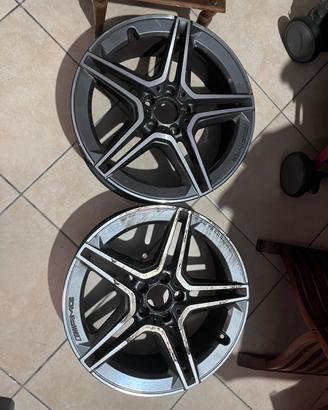 coppia cerchi mercedes amg 19’