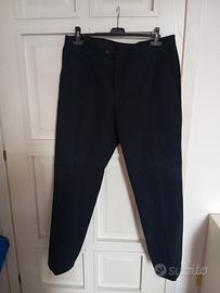 Pantaloni uomo invernali blu scuro 