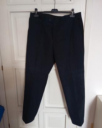 Pantaloni uomo invernali blu scuro 