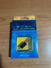 EDUTIGE doppio microfono ETM-001 registrazione