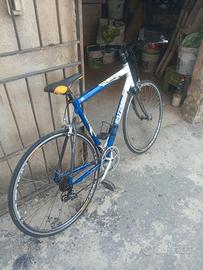 bicicletta in alluminio. 