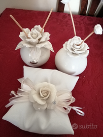 Completo di diffusori profumo porcellana