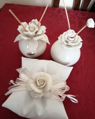 Completo di diffusori profumo porcellana