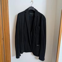 Giacca blazer uomo nera guess