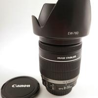 OBIETTIVO CANON EFS 1 -200 F 3.5 5.6 IS DA NEGOZIO