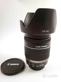 OBIETTIVO CANON EFS 1 -200 F 3.5 5.6 IS DA NEGOZIO