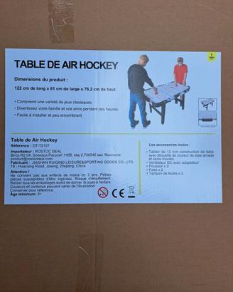 table de air hockey