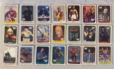 Merlin Trading Cards Wrestling WWF 1991 Italia
