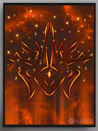 Quadro Warframe "Ember" - Stampa
