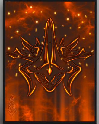 Quadro Warframe "Ember" - Stampa