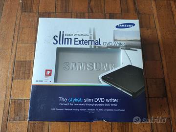 Lettore DVD Samsung Slim External ARGENTO