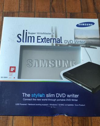 Lettore DVD Samsung Slim External ARGENTO