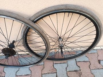 Ruote bici 28 profilo alto