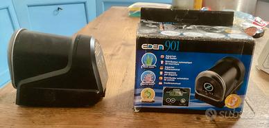 Mangiatoia per erogazione cibo pesci acquario