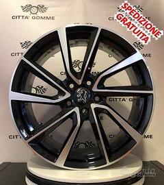 Cerchi in lega Peugeot 3008 308 407 5008 508 da 18