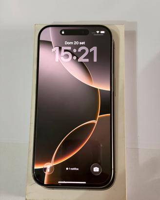Iphone 16 pro 256gb Titanio Naturale