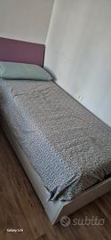 letto singolo contenitore 