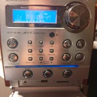impianto stereo compatto micro Hi -Fi Cd-Fm USB 