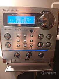 impianto stereo compatto micro Hi -Fi Cd-Fm USB 