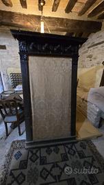 Attaccapanni in legno e stoffa