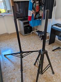 coppia di aste da dj gravity