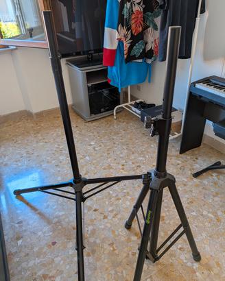 coppia di aste da dj gravity