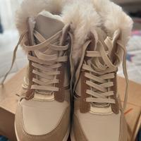 Scarpe con eco pelliccia