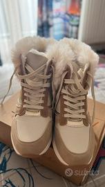 Scarpe con eco pelliccia